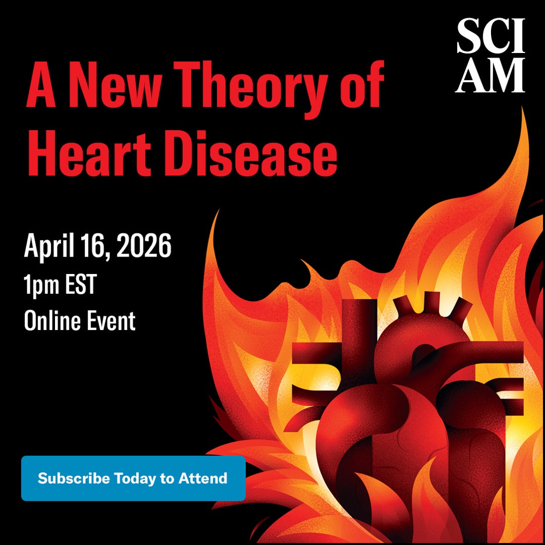 A New Theory of Heart Disease flyer