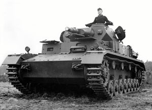 A German tank in the 1940s.