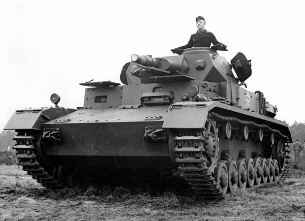 A German tank in the 1940s.