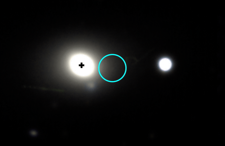 Gif of tidal disruption event