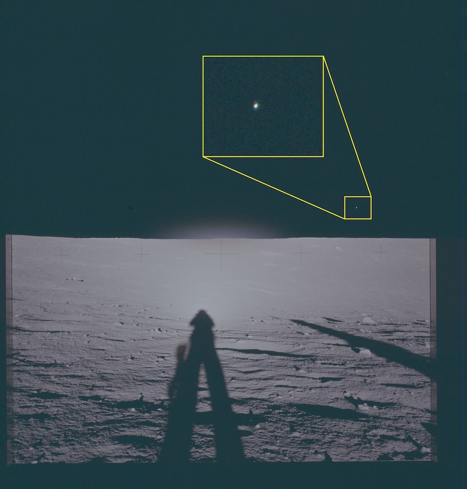 Apollo 12 UAP Right Edge - Oceanus Procellarum 1969