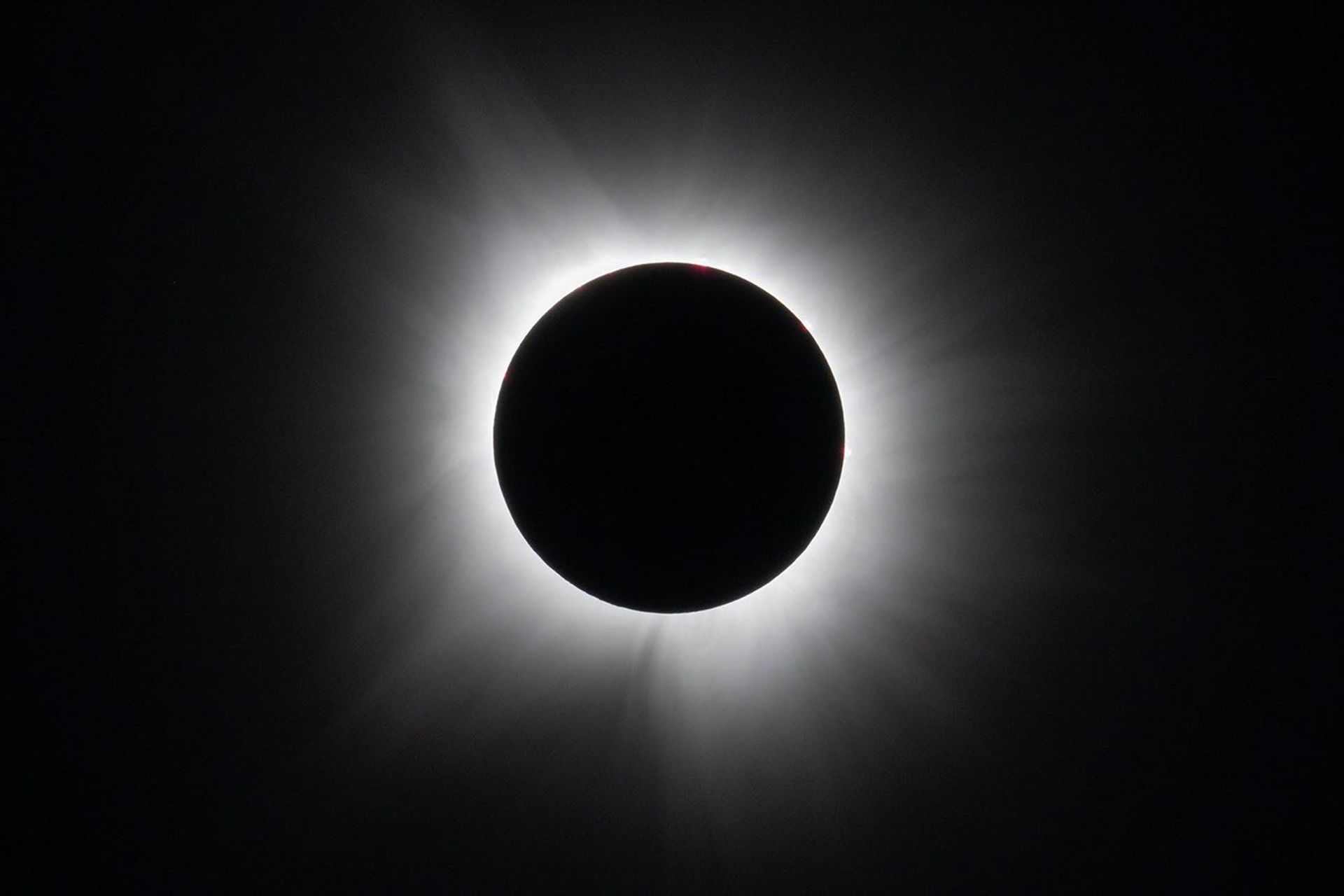 A total solar eclipse was seen in Dallas, Texas, on Monday, April 8, 2024.