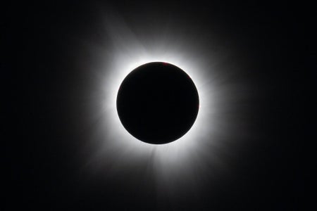 A total solar eclipse was seen in Dallas, Tex., on April 8, 2024.