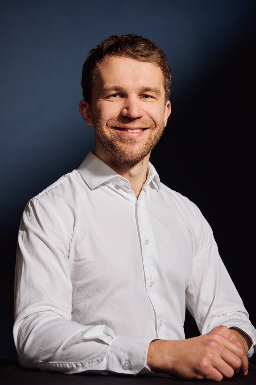 Portrait photograph of Dmitrii Kochkov by Christie Hemm Klok.