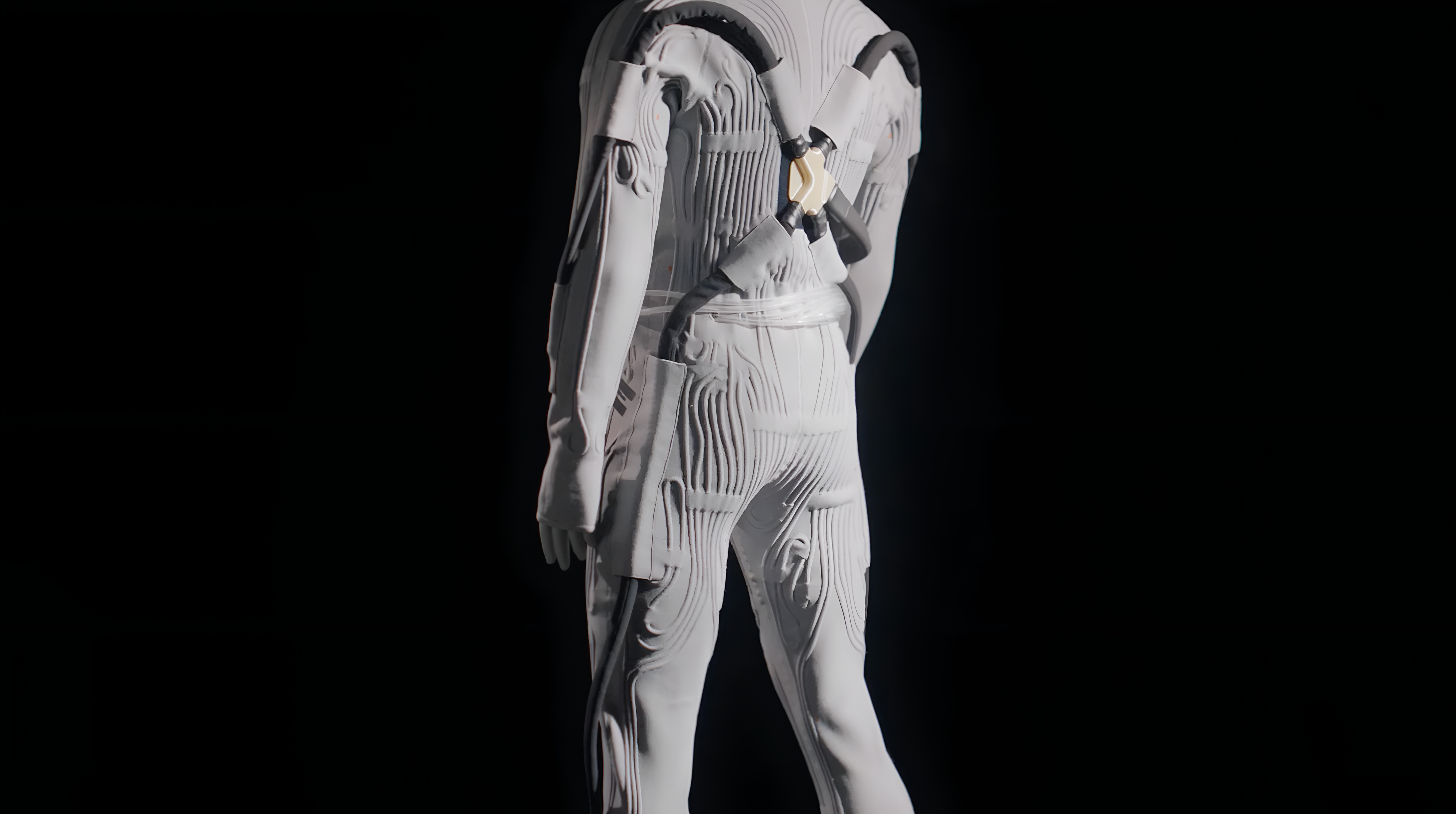Axiom Space and Prada partnered on the Liquid Cooling and Ventilation Garment (LCVG), designed to be worn by astronauts inside the Axiom Extravehicular Mobility Unit (AxEMU) space suit.