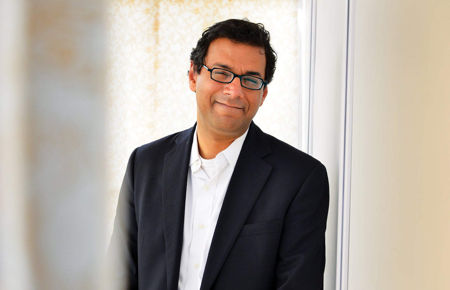 Portrait photograph of Atul Gawande provided by Priyanka Parashar/Mint/Getty Images.