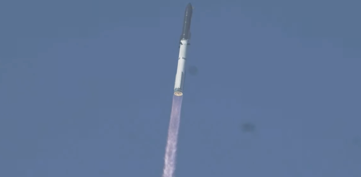 SpaceX Starship launches on July 24, 2026.