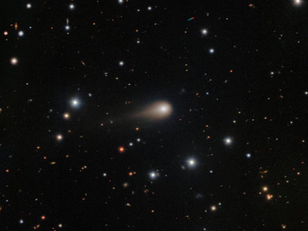 Alien comet reveals our solar system is the oddball