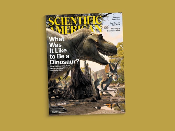 Cover of the September 2024 issue of Scientific American.