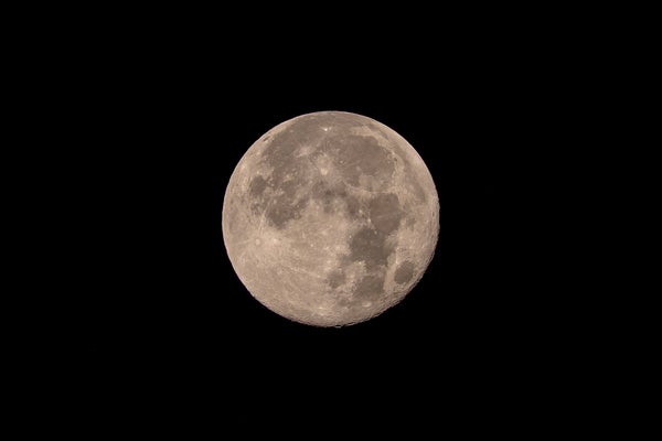 A full moon.