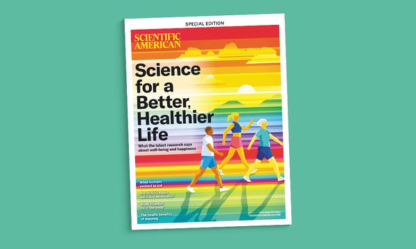 Cover of the Q4 special edition issue of Scientific American