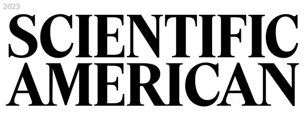 2023 Scientific American logotype