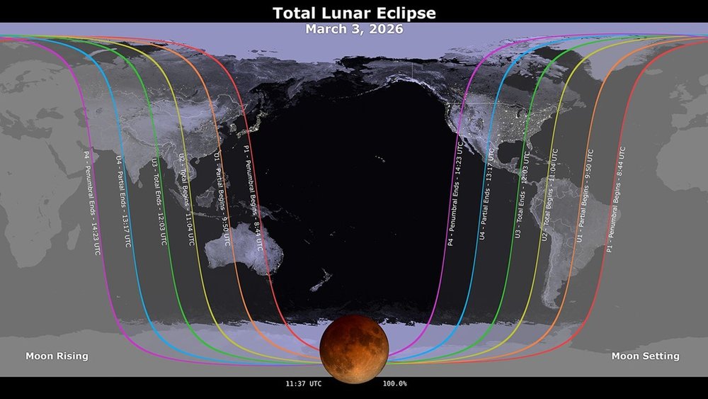 See the moon turn blood red in a total lunar eclipse this week ...