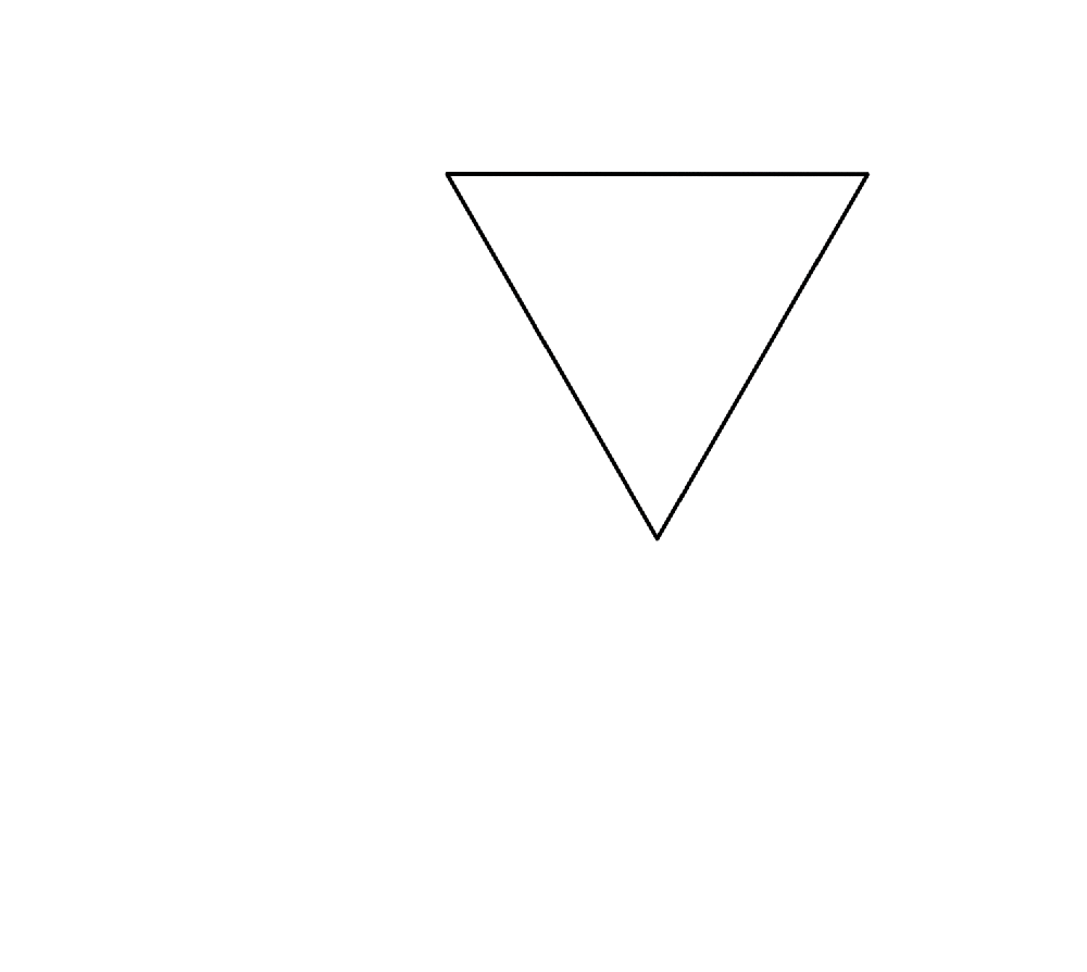 An equilateral triangle is dissected into four pieces. The internal polygons are animated, swinging apart and then reassembling into a square. The sequence reverses.