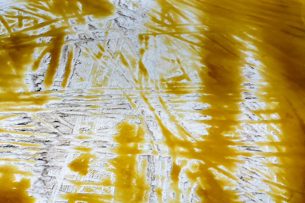 Aerial view of Great Salt Lake