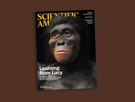 Cover of the November 2024 issue of Scientific American.