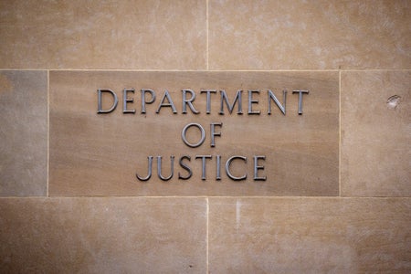 Department of Justice logo