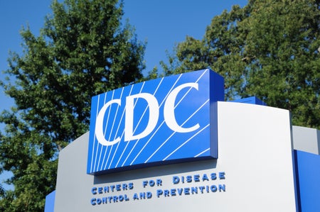 CDC headquarters sign
