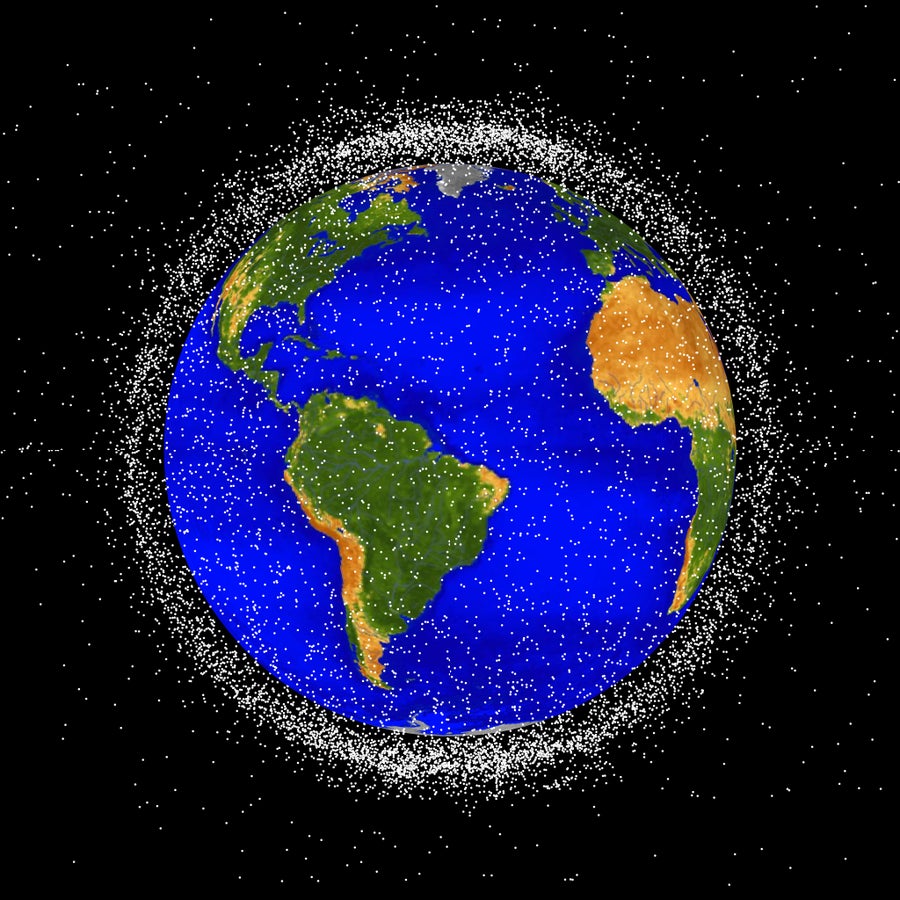 Low-Earth Orbit Faces a Spiraling Debris Threat