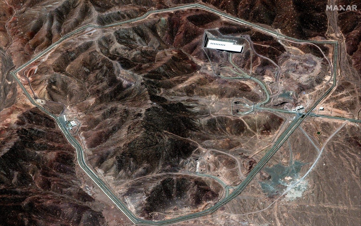 The Massive Ordnance Penetrator Bomb Israel Wants to Destroy Iran's Fordo Nuclear Facility