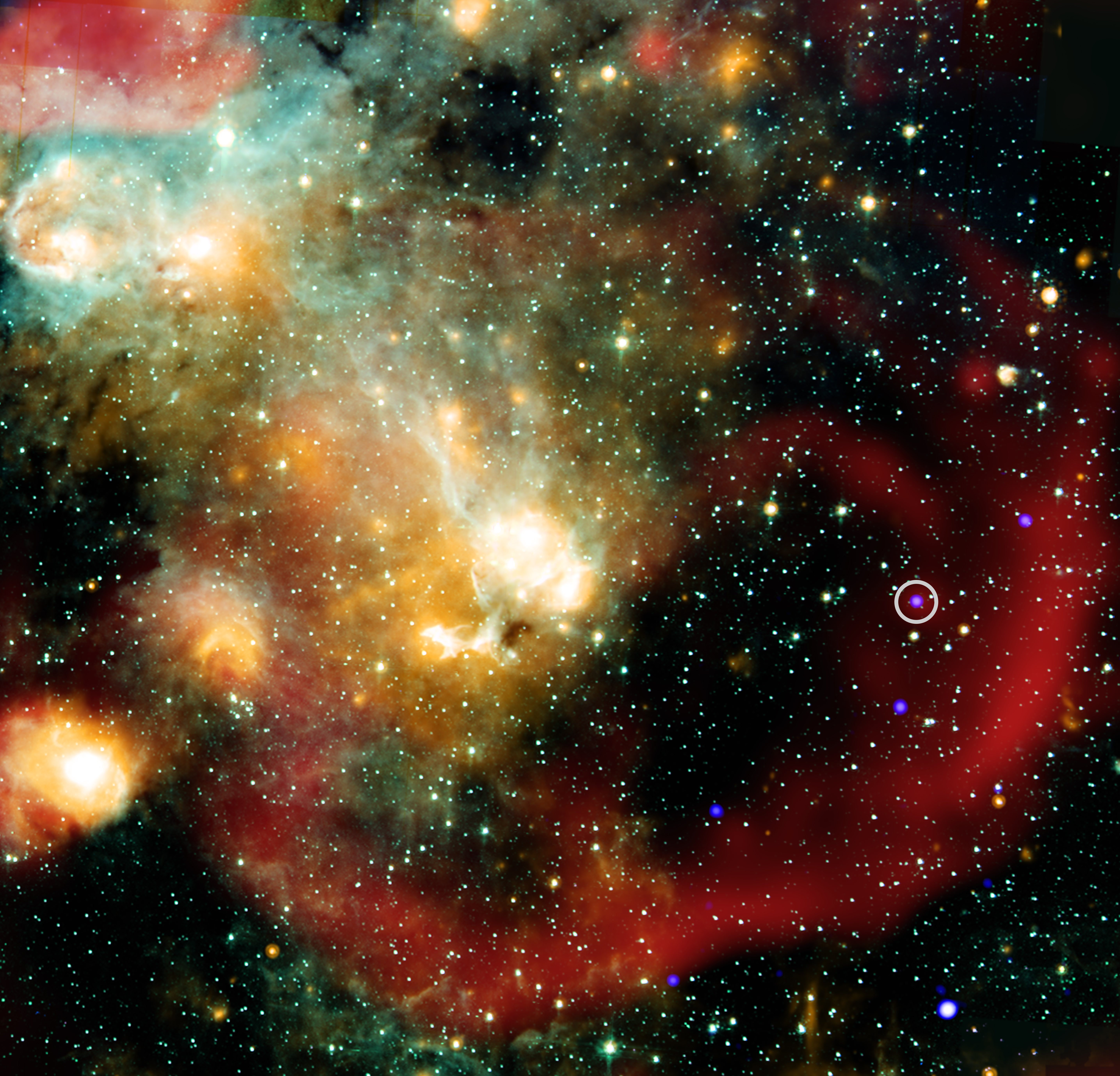 A team of astronomers combined data from NASA’s Chandra X-ray Observatory and the SKA [Square Kilometer Array] Pathfinder (ASKAP) radio telescope on Wajarri Country in Australia to study the antics of the discovered object, known as ASKAP J1832−0911 (ASKAP J1832 for short), located 15,000 light-years from Earth.