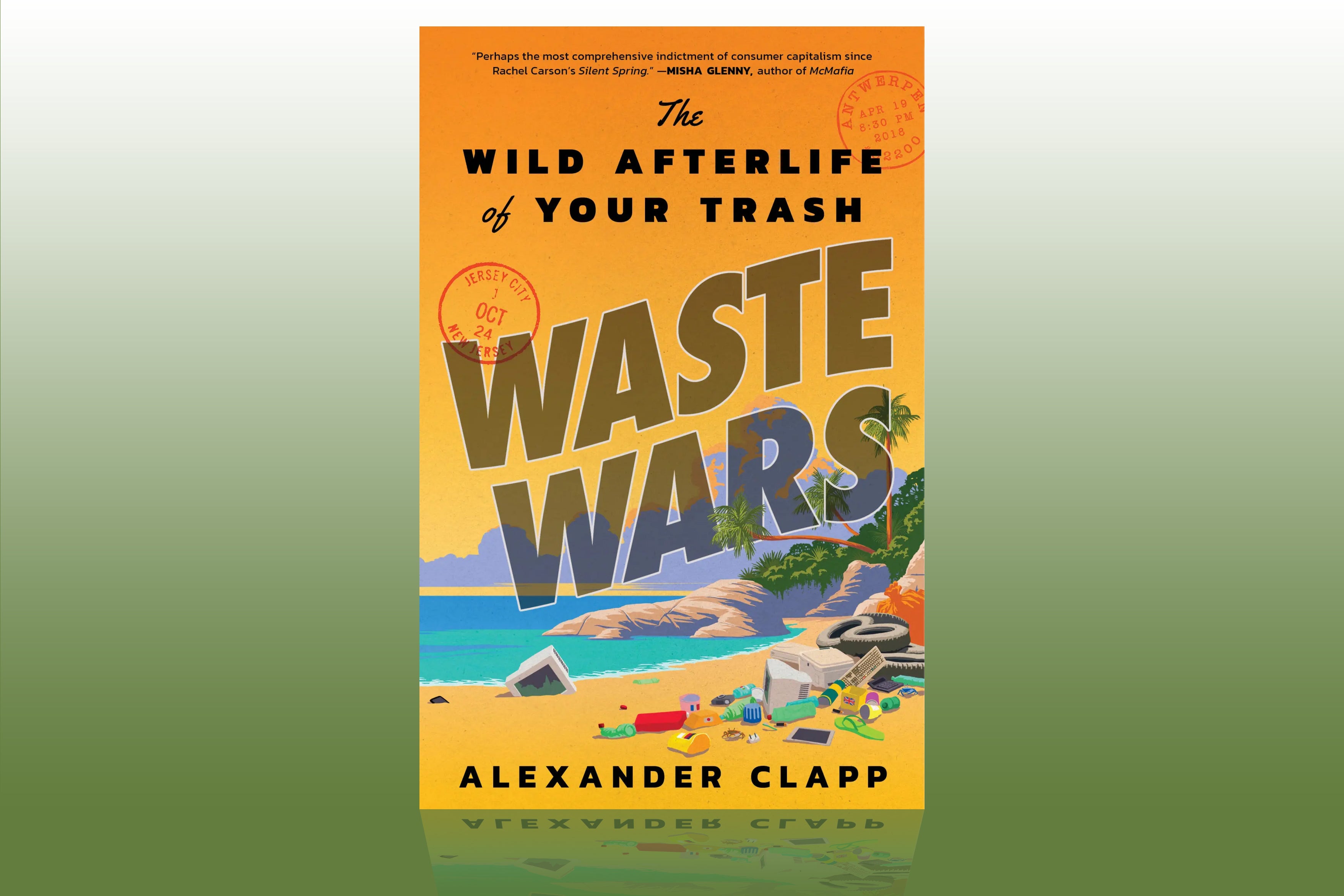 Cover for the novel "Waste Wars"