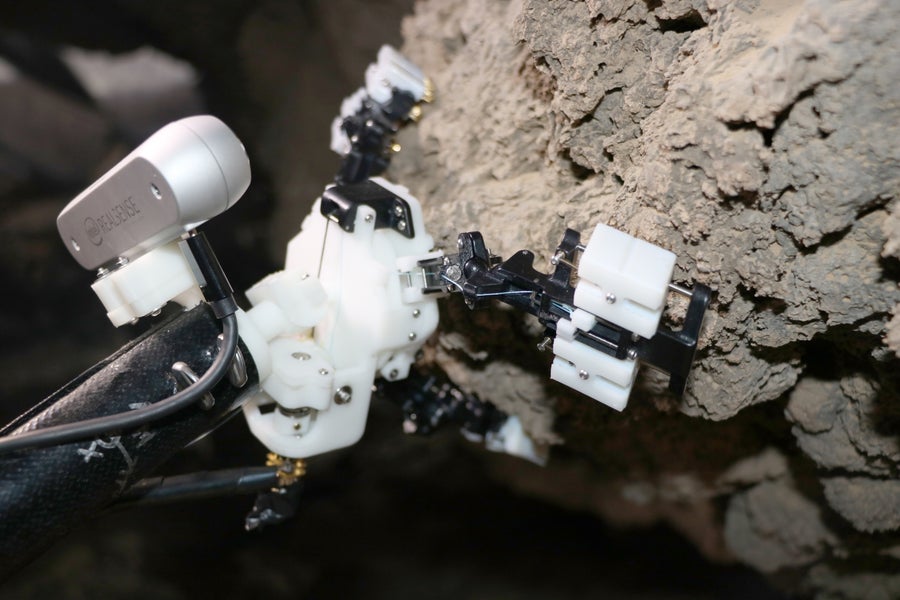 Spiderlike Mars Robot Might One Day Crawl through Unexplored Volcanic Caves, Caves, Crawl, day, Mars, robot, Spiderlike, Unexplored, Volcanic