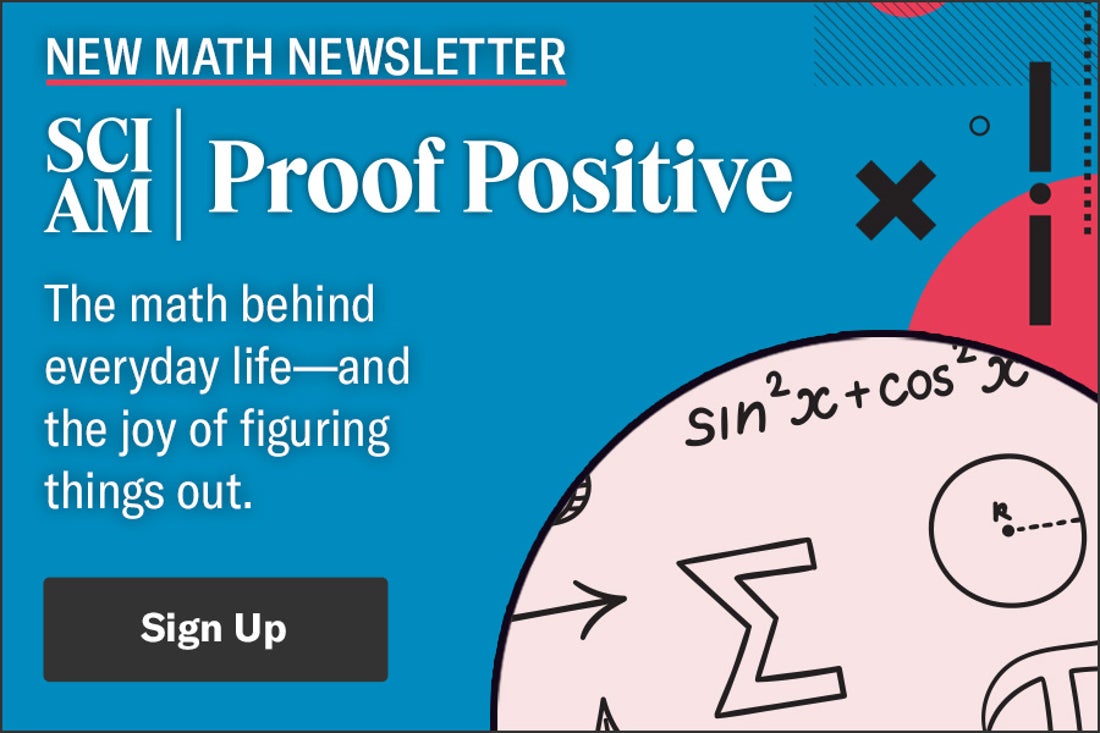 Sign up for Proof Positive newsletter ad
