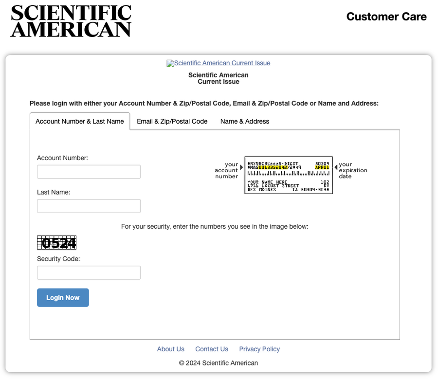 Portal Login