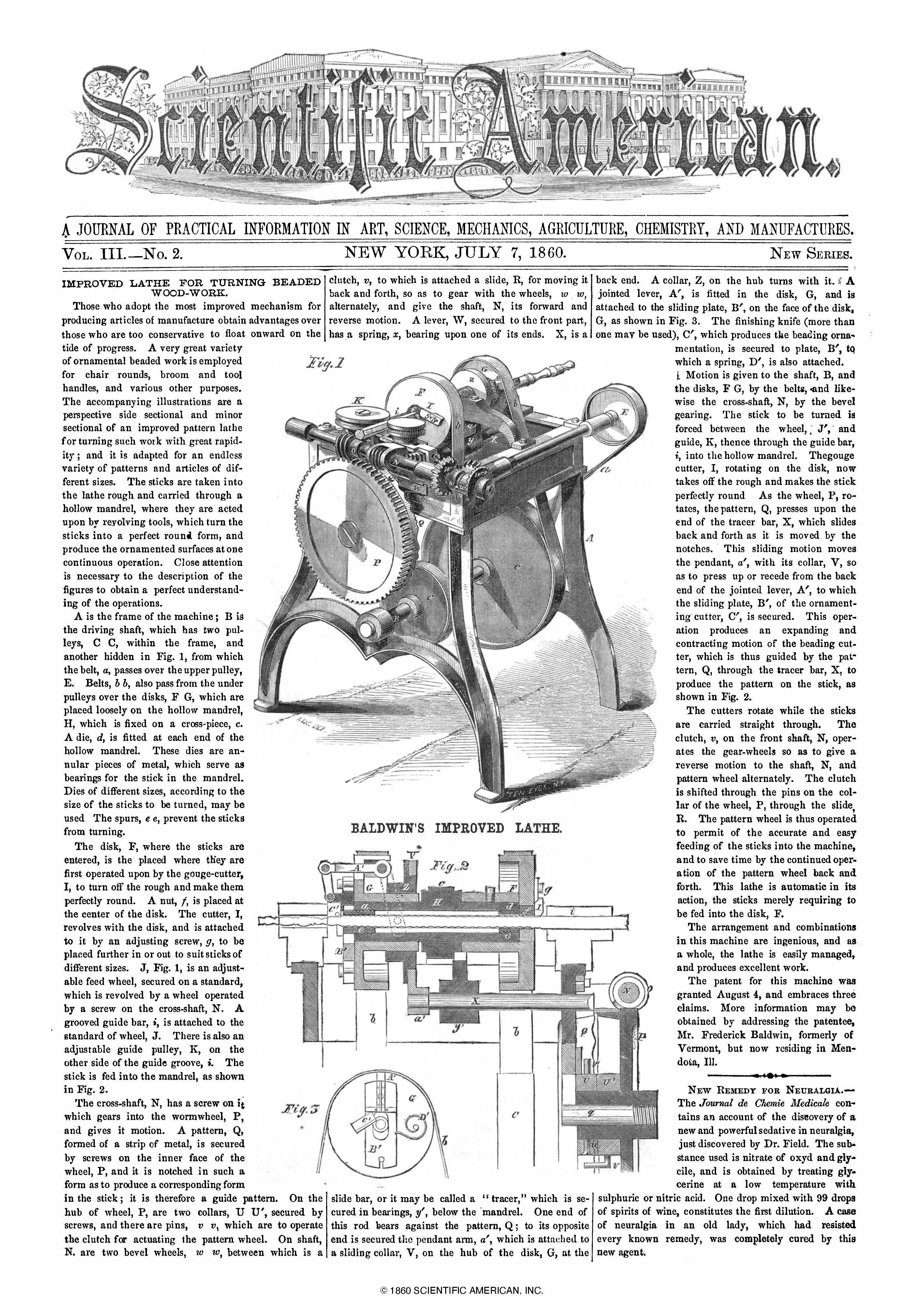 Scientific American Magazine Vol 3 Issue 2