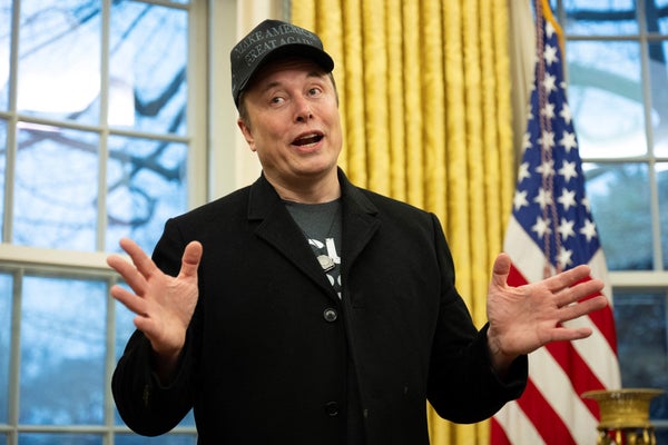 Elon Musk's AI Chatbot Grok Is Reciting Climate Denial Talking Points |  Scientific American