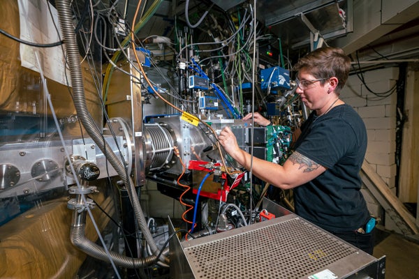 Researchers at Lawrence Berkeley National Laboratory are using cyclotrons and related instruments to synthesize new elements of the periodic table.