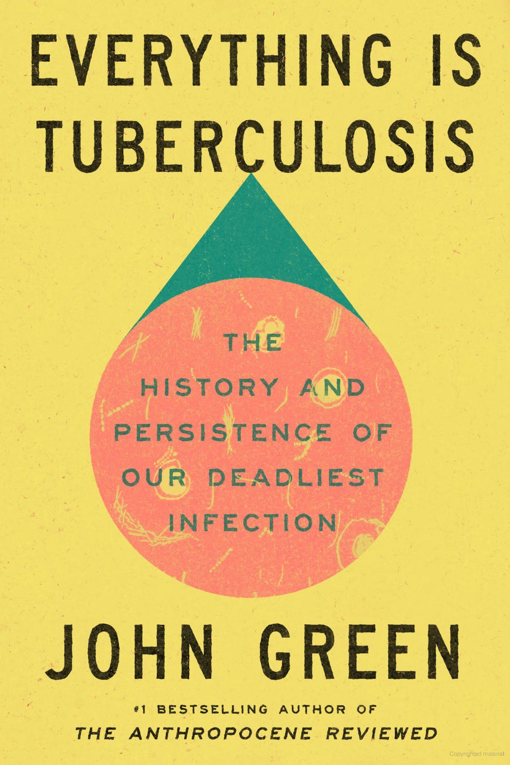 La portada del libro para todo es tuberculosis de John Green