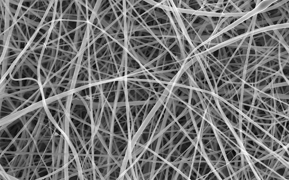 Imagen SEM de nanopasta.