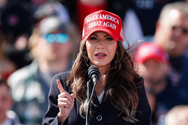 Kristi Noem, Trump's Nominee for Leader of the Department of Homeland  Security, Has Rejected Climate Science | Scientific American