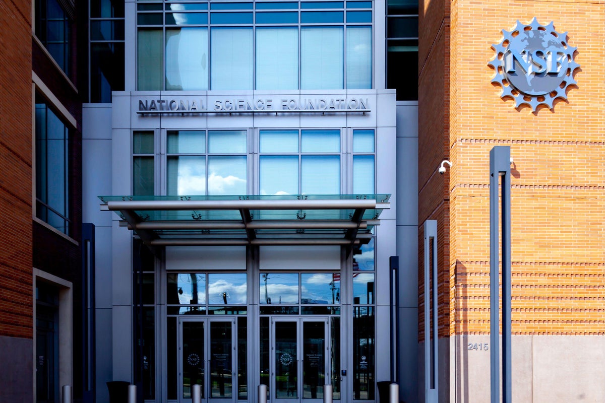 Entrance of the National Science Foundation