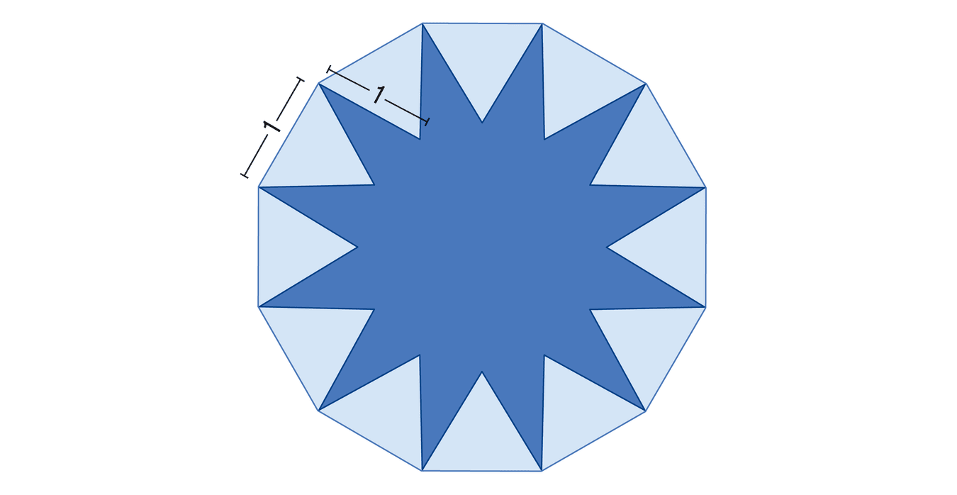 What R Star In Math Math Puzzle: Measure the Star | Scientific American