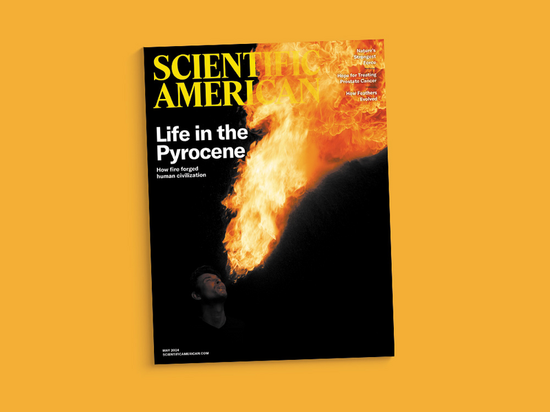 Cover of the May 2024 issue of Scientific American