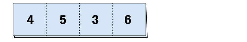 A graphic shows the setup of the second sheet with 4, 5, 3 and 6 visible.