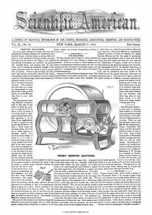 Scientific American Magazine Vol 2 Issue 12