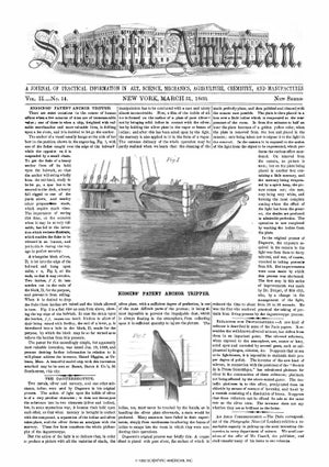 Scientific American Magazine Vol 2 Issue 14