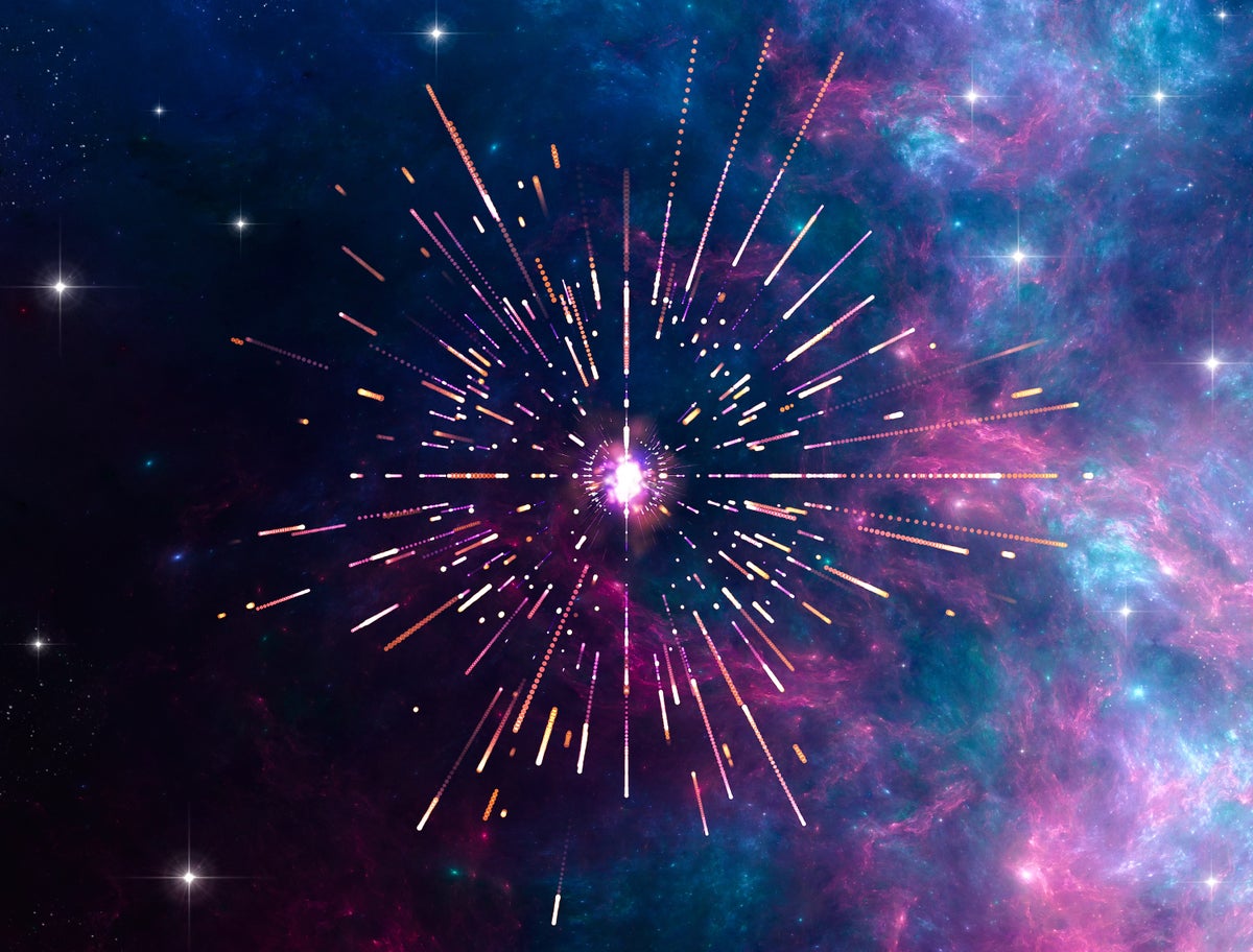 neutrino concept illustration