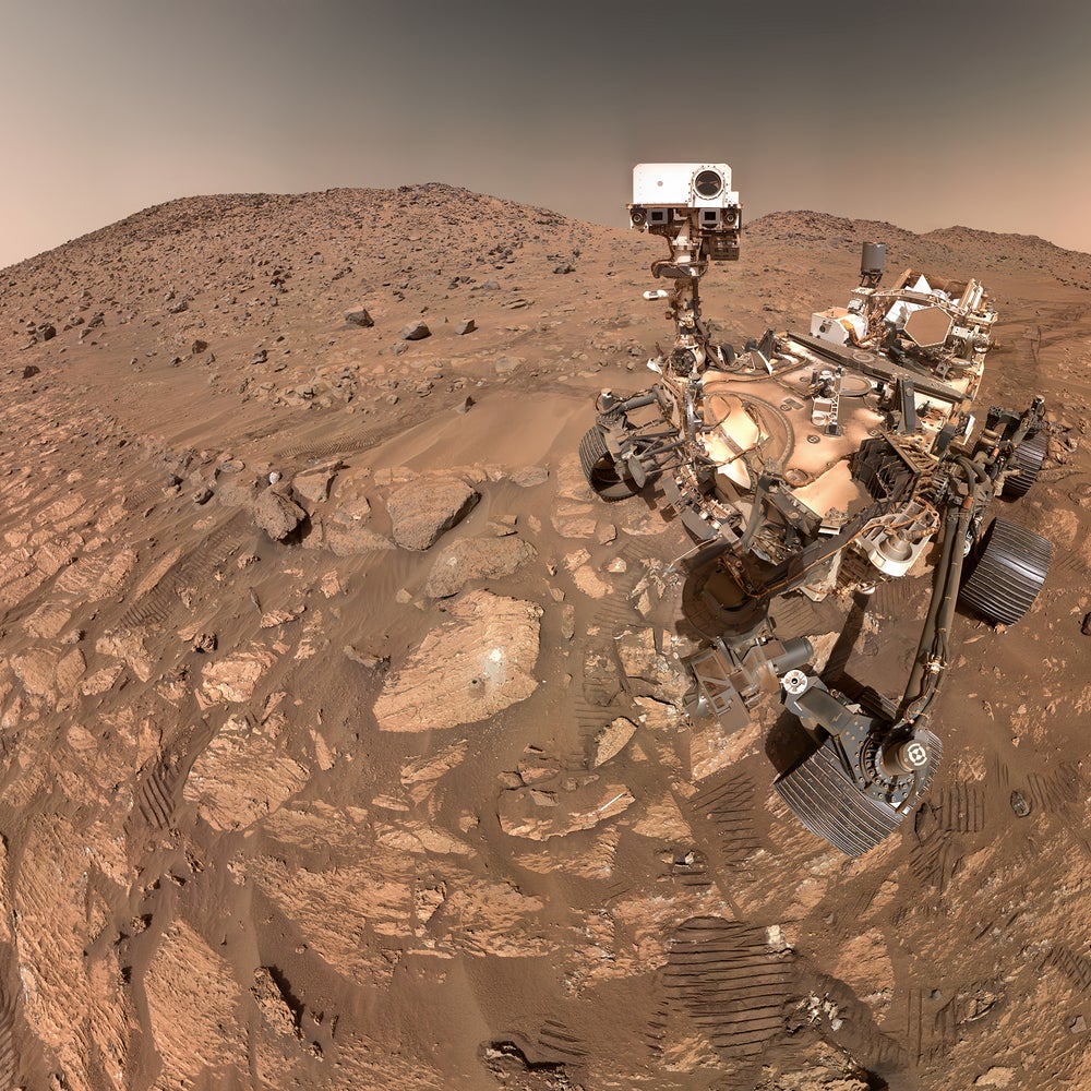 NASA's Perseverance Rover Discovers a Rock That May Contain Alien  Microfossils | Scientific American, image size:1000x1000