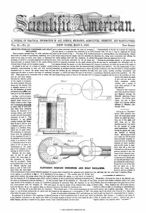 Scientific American Magazine Vol 2 Issue 19