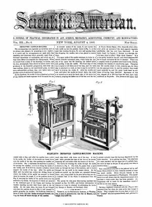 Scientific American Magazine Vol 3 Issue 6