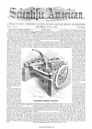 Scientific American Magazine Vol 1 Issue 2