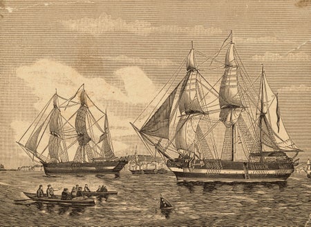 The Coronation Naval Review | Scientific American
