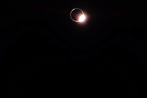 Solar Eclipse captured from Blue Ghost