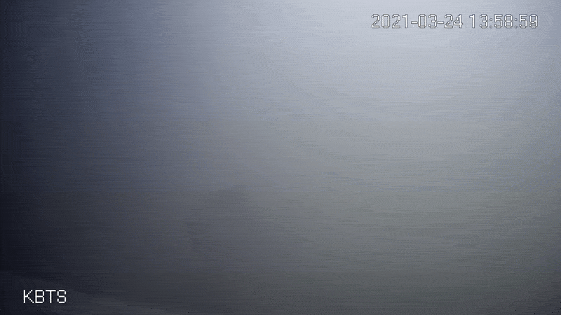 Perch caught with underwater camera.