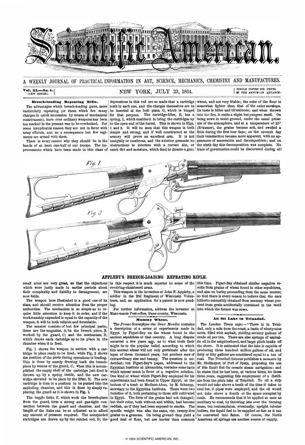 Scientific American Magazine Vol 11 Issue 4